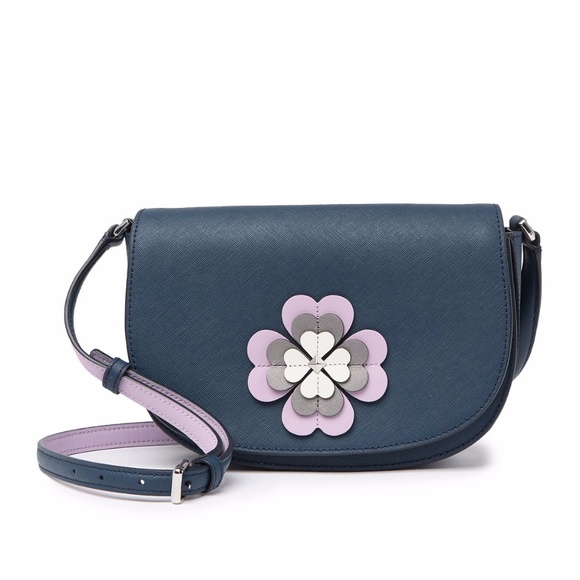 kate spade reiley spade leather embellished bag - Picture 2 of 10